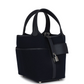 Picotin Cargo 18 Caban Swift and Black Toile Canvas Palladium Hardware