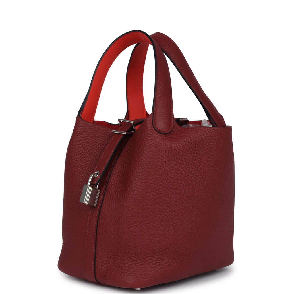 Picotin Lock 18 Eclat Rouge H Clemence Palladium Hardware