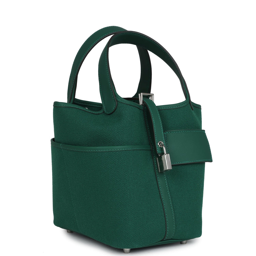 أجهزة Picotin Cargo 18 Vert Moyen Swift وToile Canvas Palladium