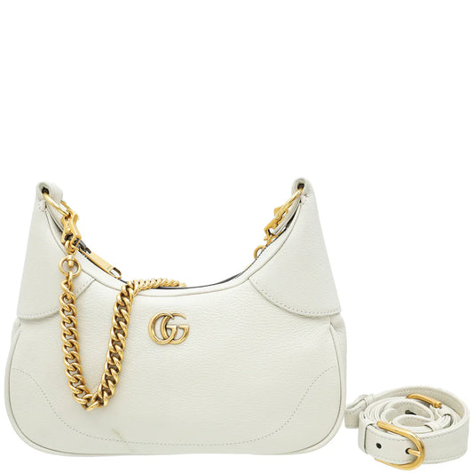 Gucci White Aphrodite Small Shoulder