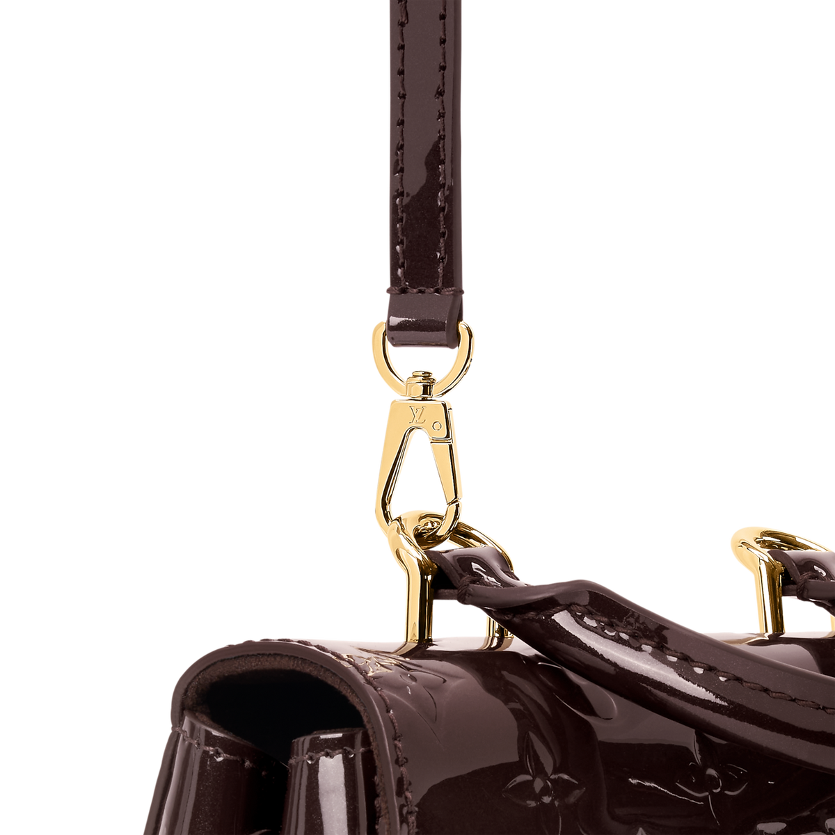 Cluny Mini Monogram Empreinte Leather Datewood Top Handle Bag