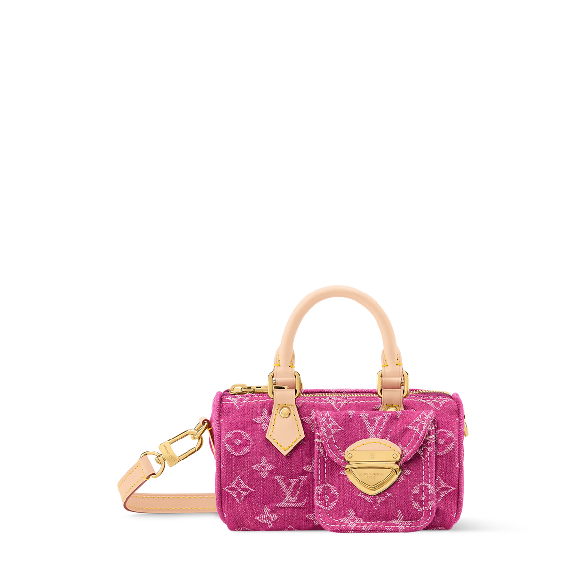 Pochette Sling PM Denim Pink Crossbody Bag