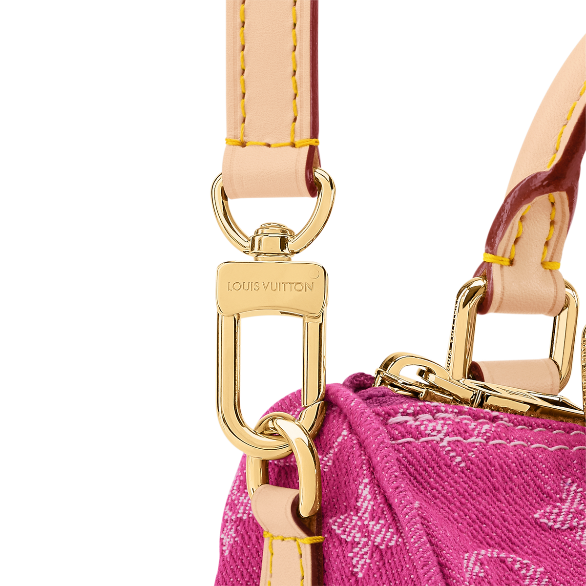 Pochette Sling PM Denim Pink Crossbody Bag