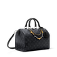 حقيبة توت Speedy Soft 30 من قماش Monogram Eclipse باللون الأسود