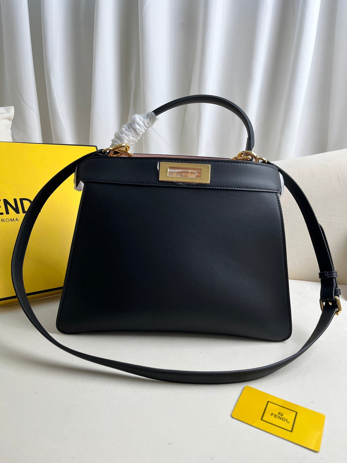 Black Dual-Strap Bag