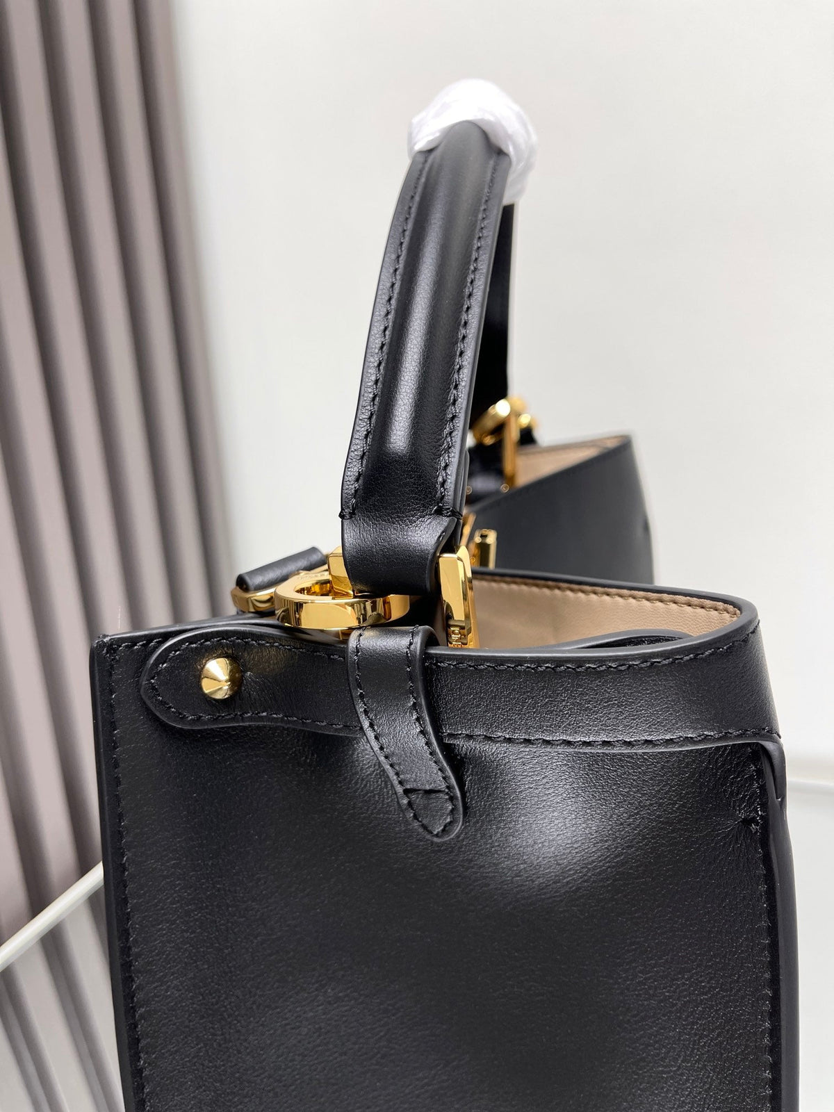 Black Dual-Strap Bag