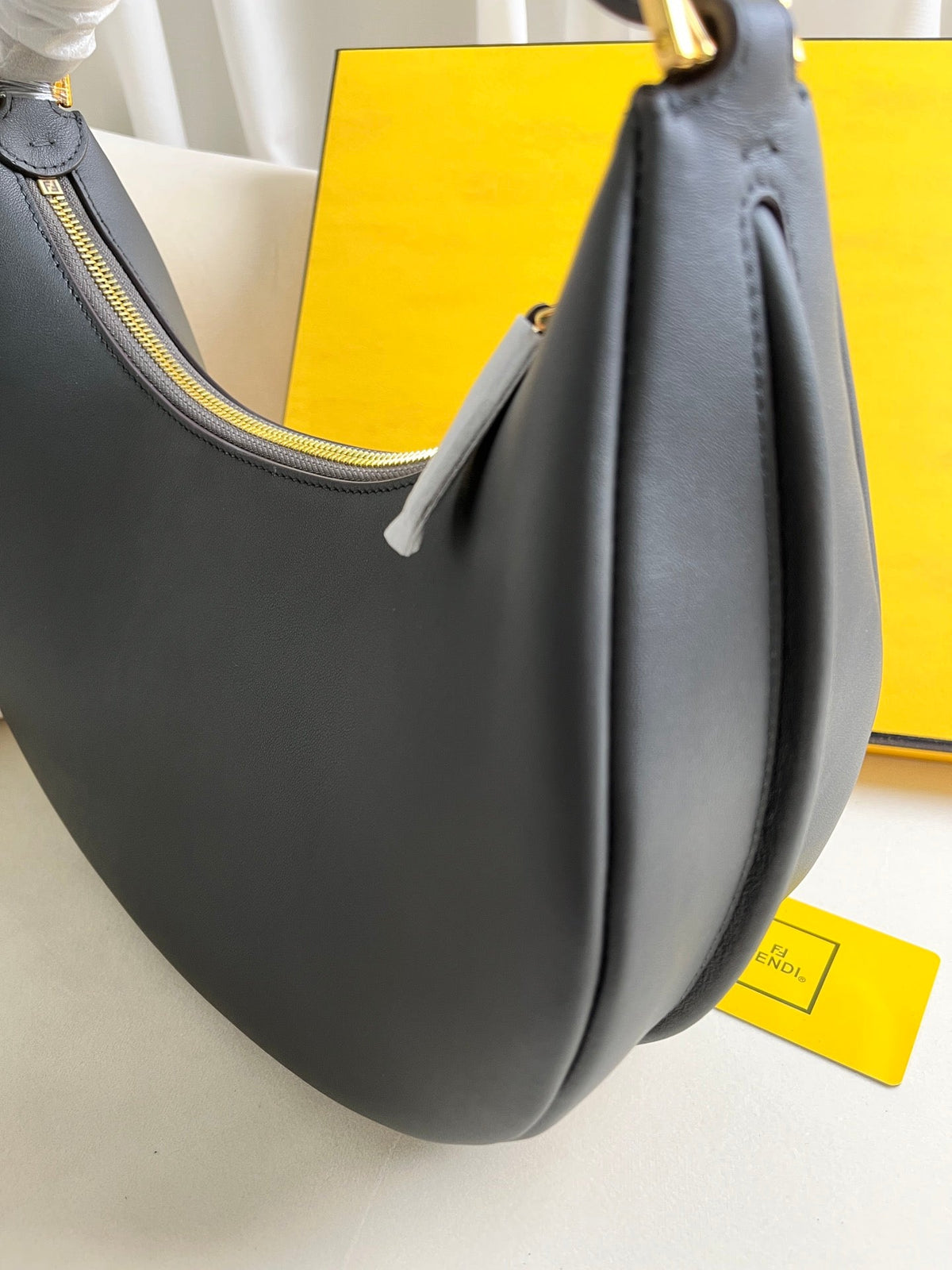 Black Crescent Bag