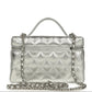 Classic Vanity with Chain in Grained Shiny Calfskin