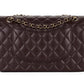 Classic Flap Brown Caviar Light Gold Hardware