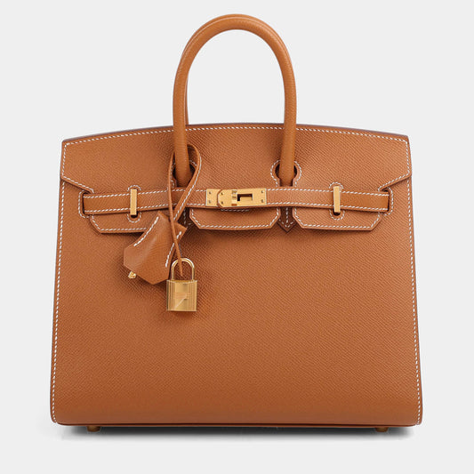 Hermès Birkin 20 Brown Epsom / Gold  Hardware 01