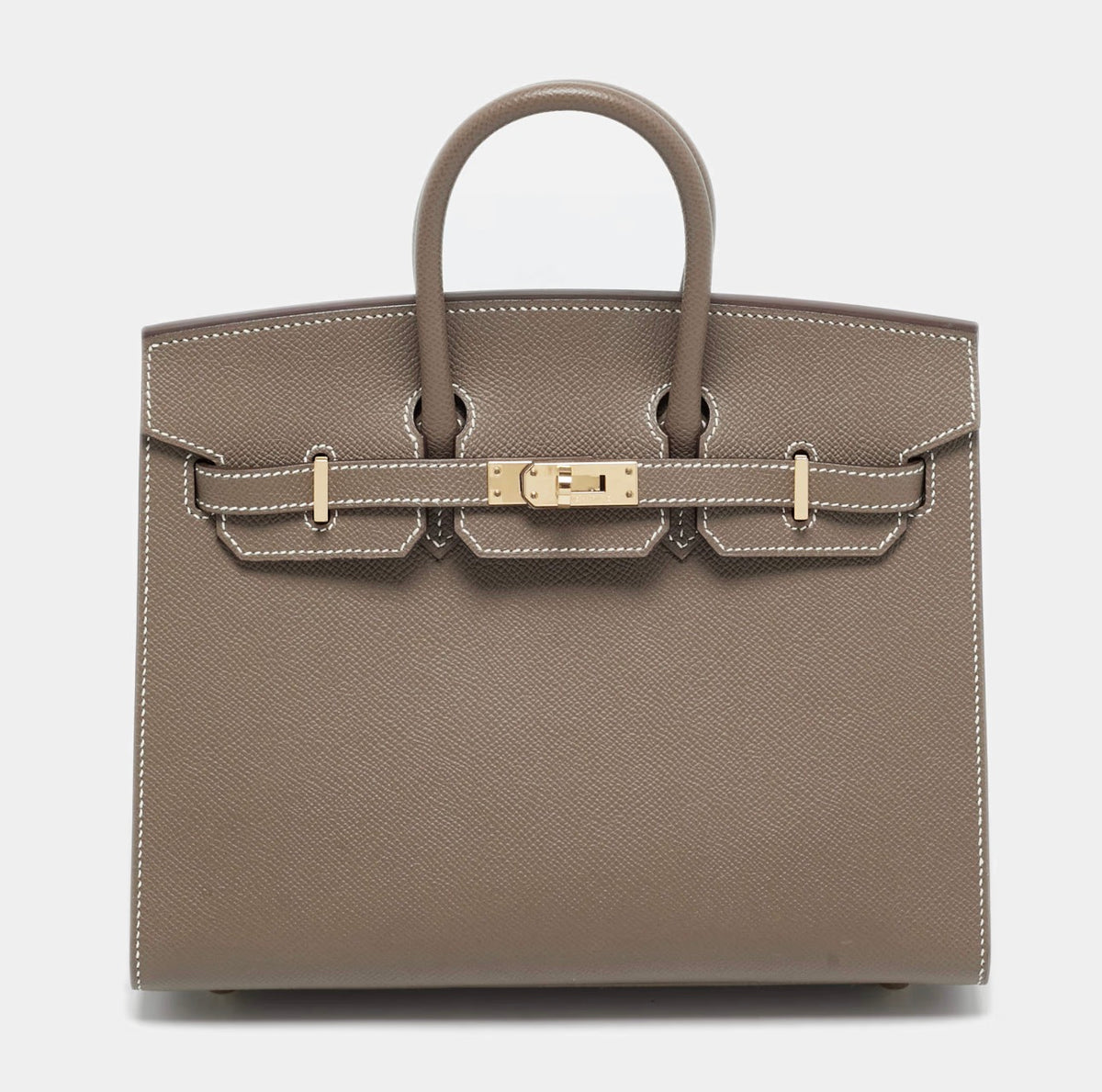 Hermès Birkin 20 Epsom Etoupe / Gold  Hardware 01