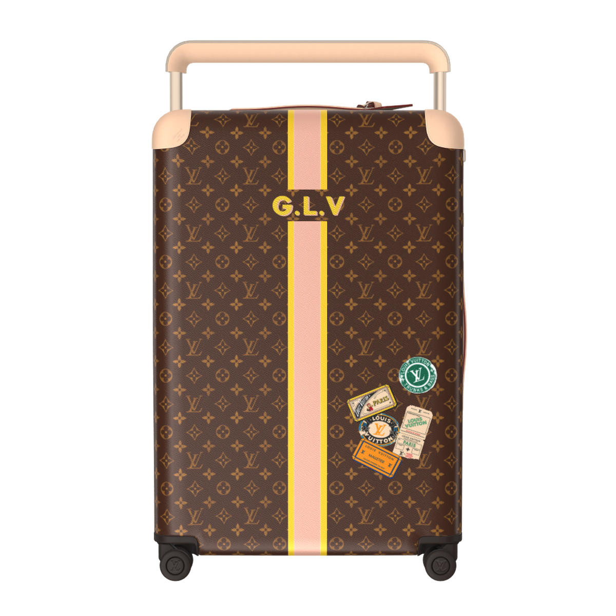 Horizon 70 Monogram Canvas Brown-Beige Rolling Luggage