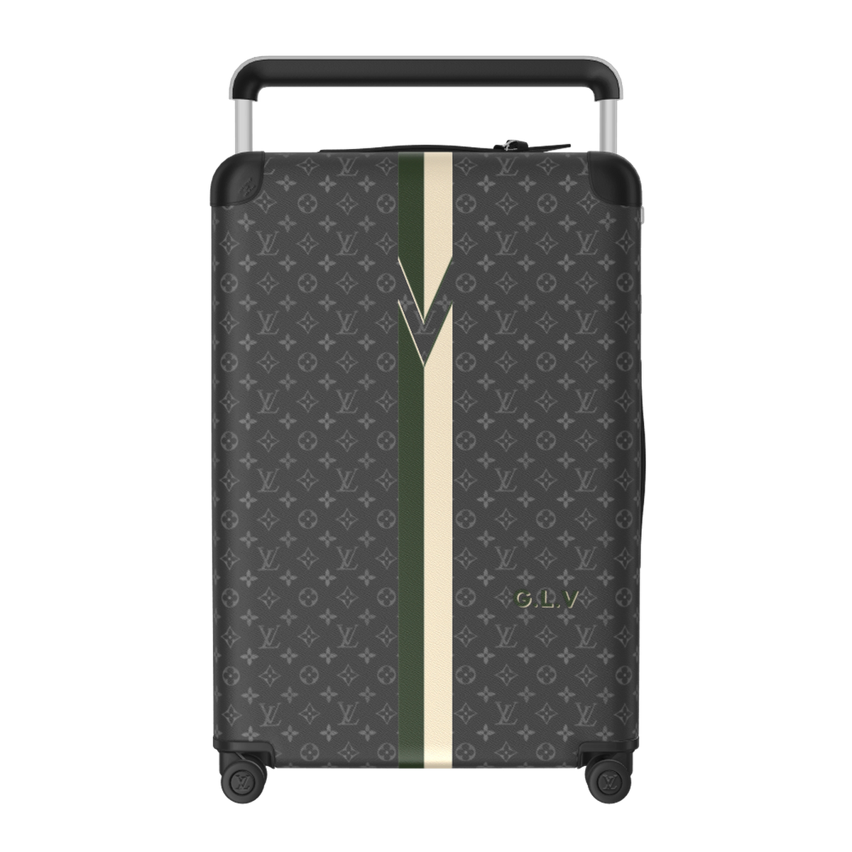 Horizon 70 Monogram Canvas Brown-Beige Rolling Luggage