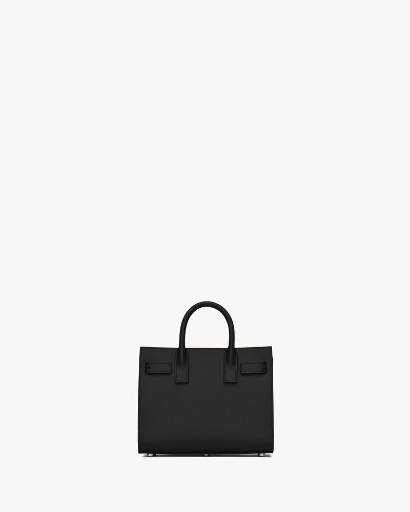 Saint Laurent Sac De Jour In Grained Leather - Nano