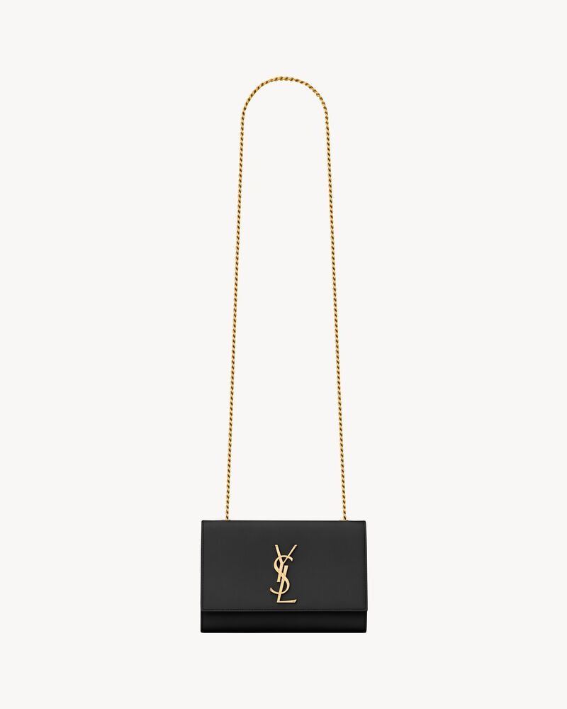 Saint Laurent Kate Small In Grain De Poudre Embossed Leather