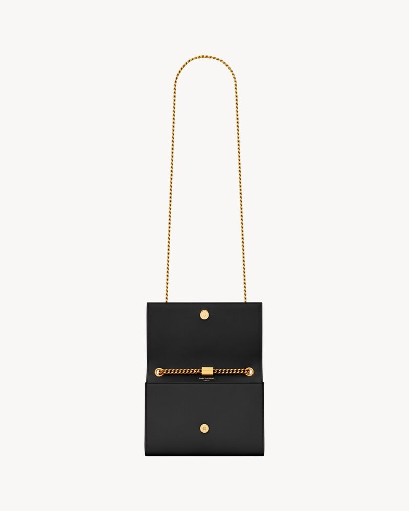 Saint Laurent Kate Small In Grain De Poudre Embossed Leather