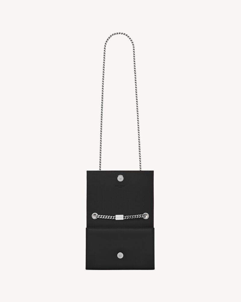 Saint Laurent Kate Small In Grain De Poudre Embossed Leather