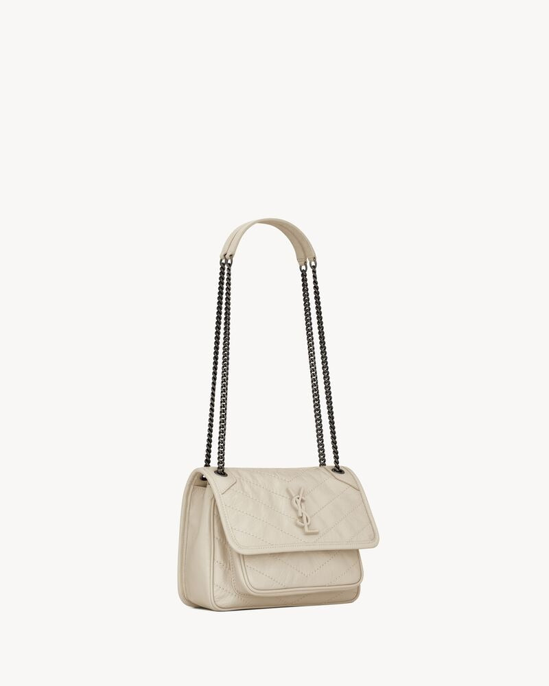 Saint Laurent Niki Baby In Vintage Leather