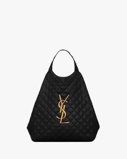 Saint Laurent Icare In Quilted Lambskin