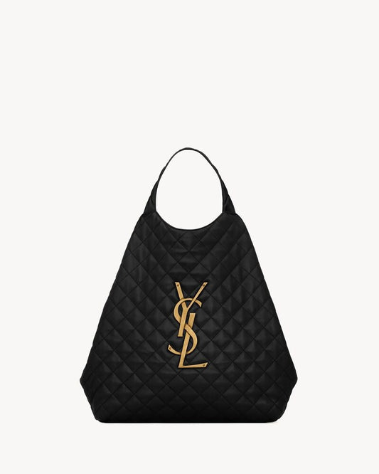 Saint Laurent Icare In Quilted Lambskin