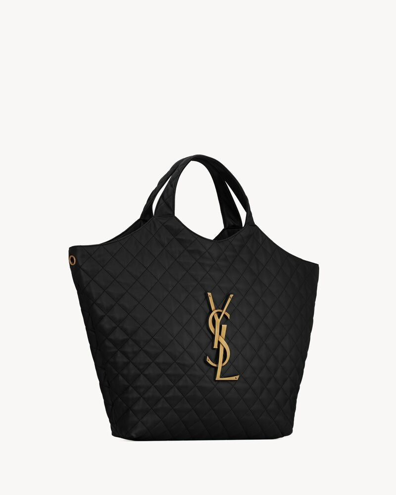 Saint Laurent Icare In Quilted Lambskin