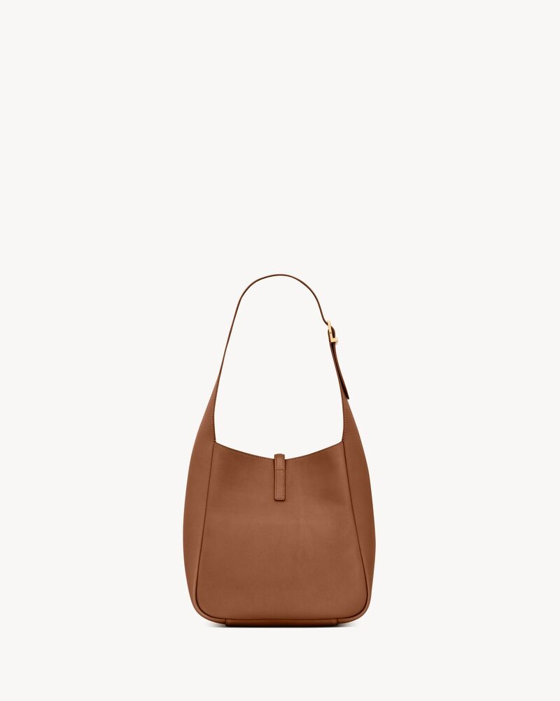 Saint Laurent Le 5 À 7 Supple Small In Grained Leather