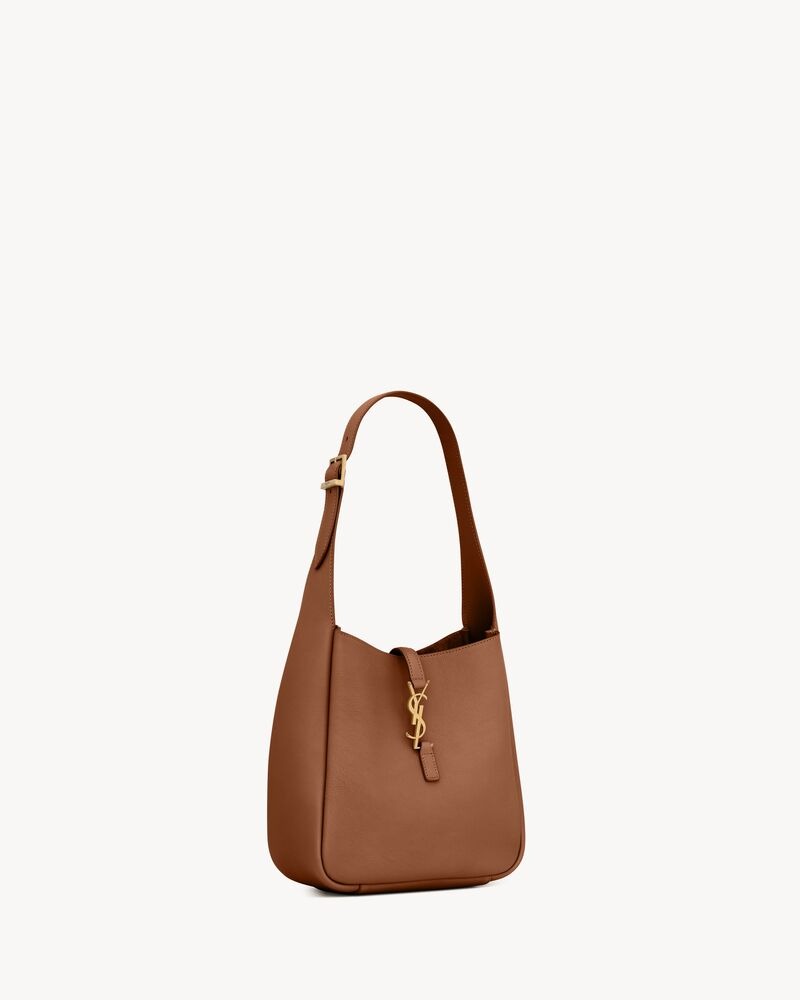 Saint Laurent Le 5 À 7 Supple Small In Grained Leather