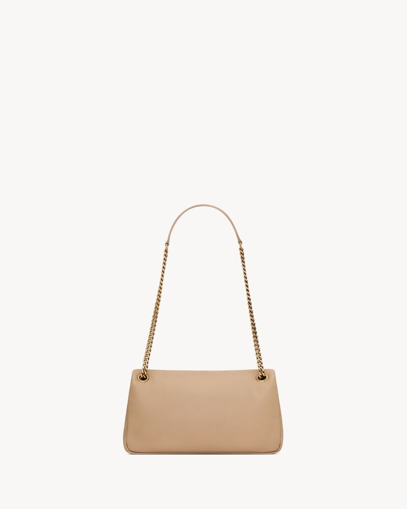 Saint Laurent Calypso Small In Plunged Lambskin