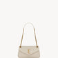Saint Laurent Calypso Small In Plunged Lambskin