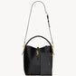 Saint Laurent Le 37 In Shiny Leather