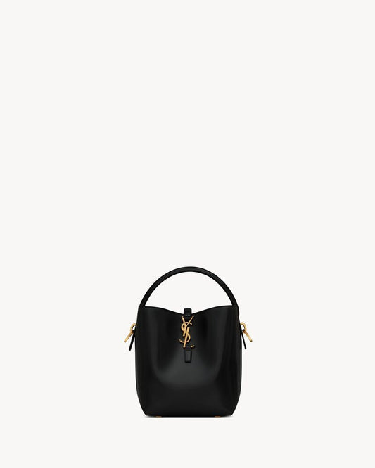 Saint Laurent Le 37 Small In Shiny Leather