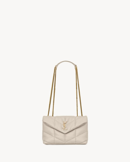 Saint Laurent Toy Puffer In Nappa Leather