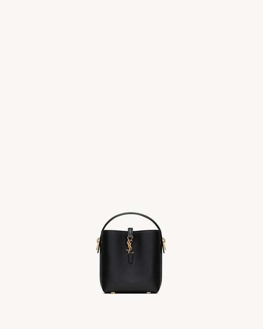 Saint Laurent Le 37 Mini In Shiny Leather