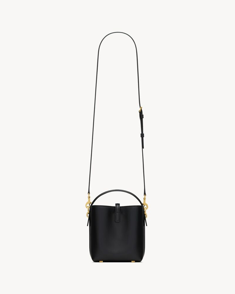 Saint Laurent Le 37 Mini In Shiny Leather