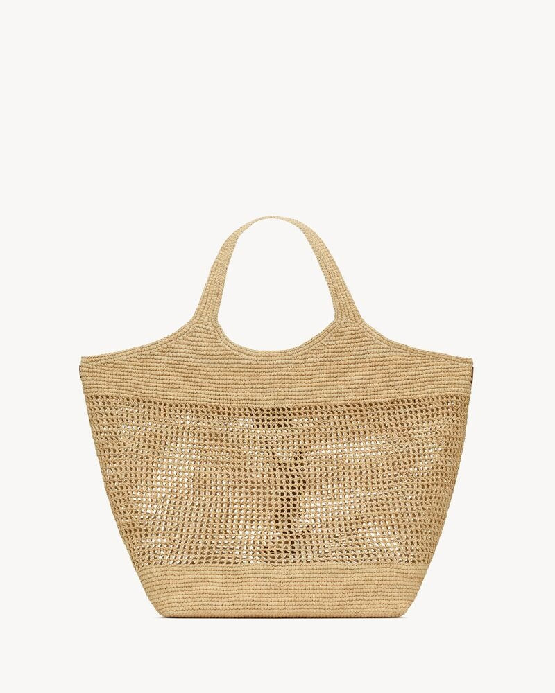 Saint Laurent Icare in Raffia