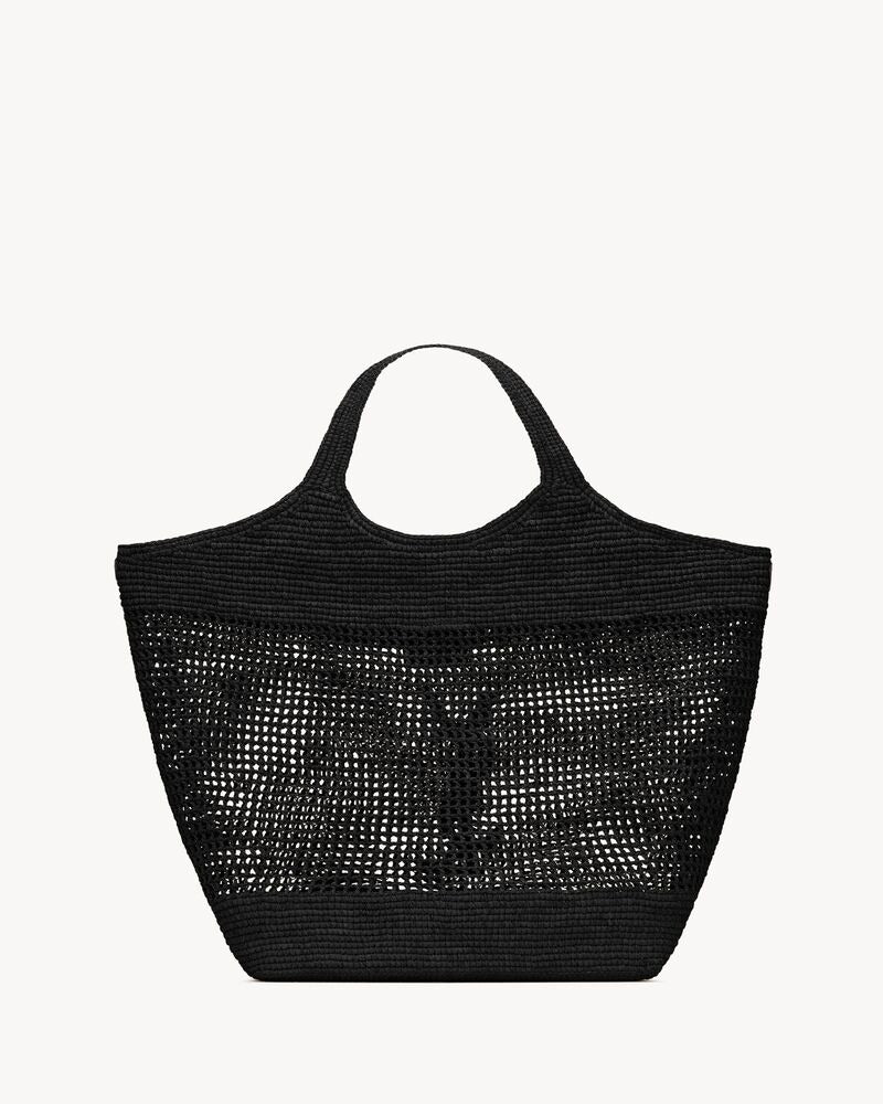 Saint Laurent Icare in Raffia