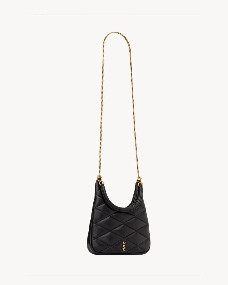 Saint Laurent Sade Hobo In Lambskin