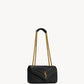 Saint Laurent Loulou Small In Quilted Lambskin