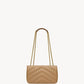 Saint Laurent Loulou Small In Quilted Lambskin