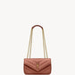 Saint Laurent Loulou Small In Quilted Lambskin