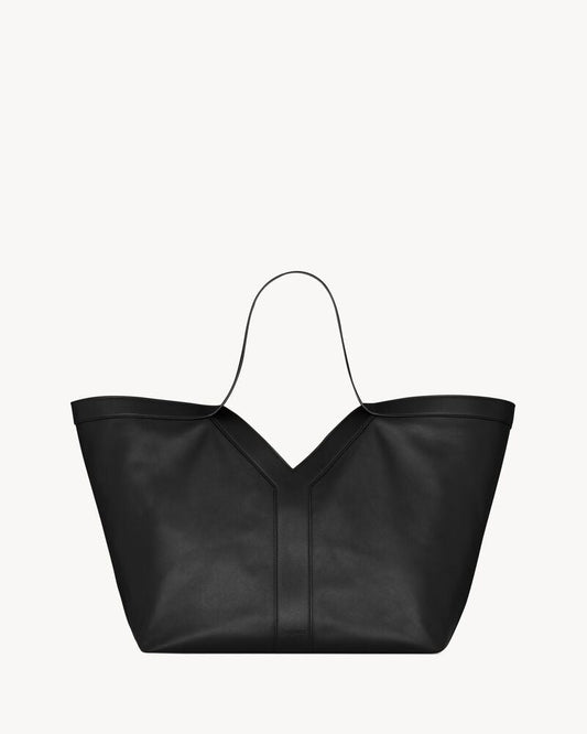 Saint Laurent Y Tote In Leather