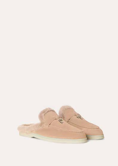 Strawberry Frosting - Midnight Blue Charms Walk Babouche Loafer