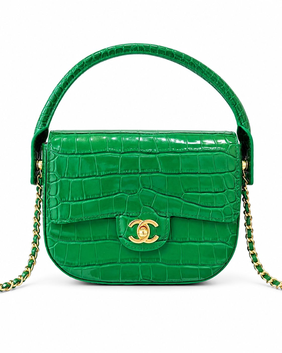Chanel Mini Flap Top Handle Bag
