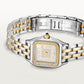 Panthère de Cartier Small 30.3mm x 22mm Yellow Gold Steel Diamond Bezel Blue Crown Silvered Diamond Dial Yellow Gold Steel Bracelet Quartz Watch