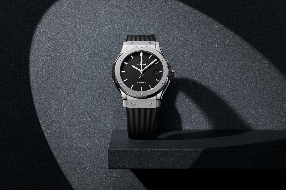 Classic Fusion Titanium on Rubber Watch