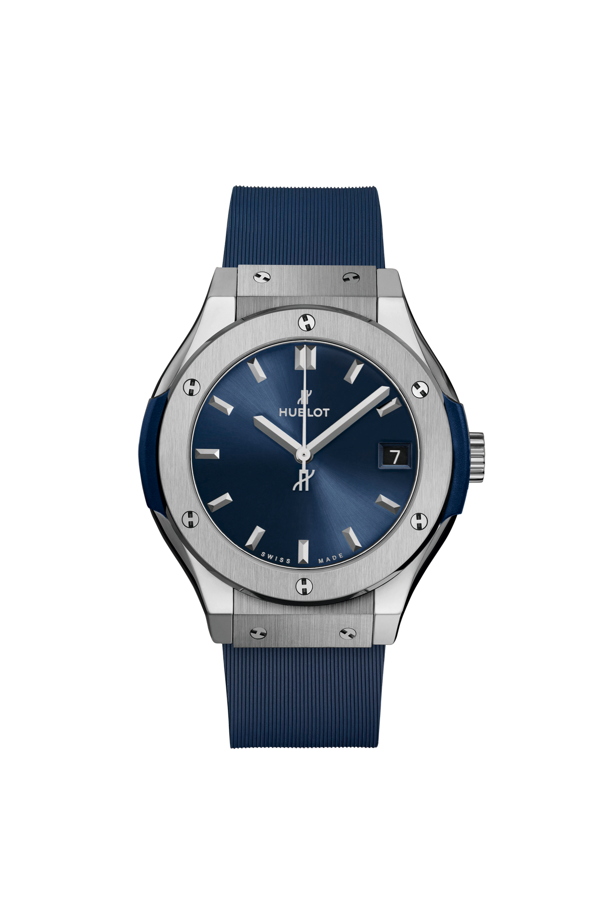 Classic Fusion Titanium Blue Quartz Watch