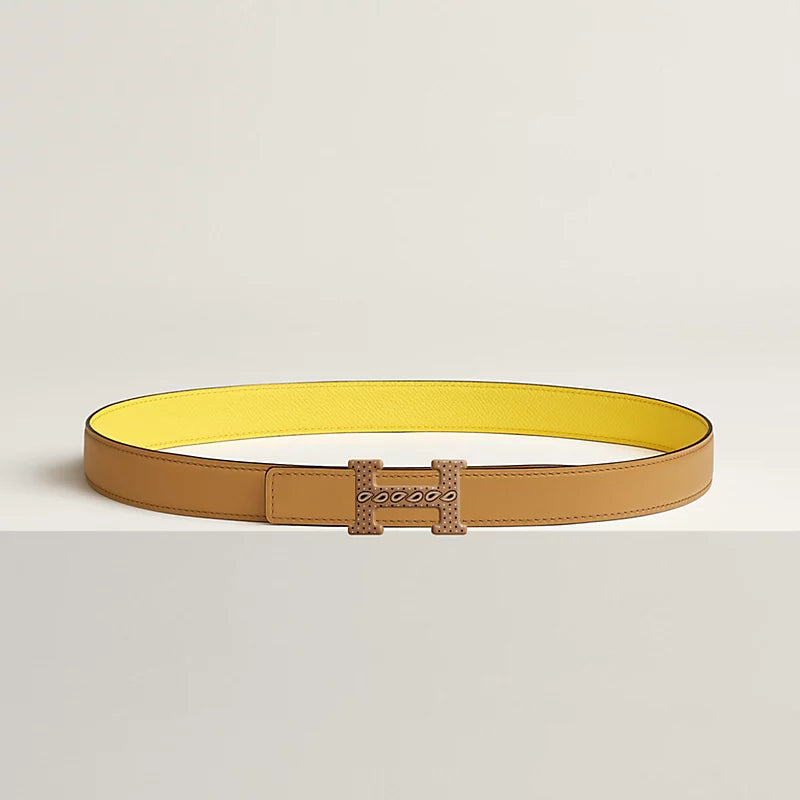 H Email Bandana belt buckle & Bandana leather strap 24 mm