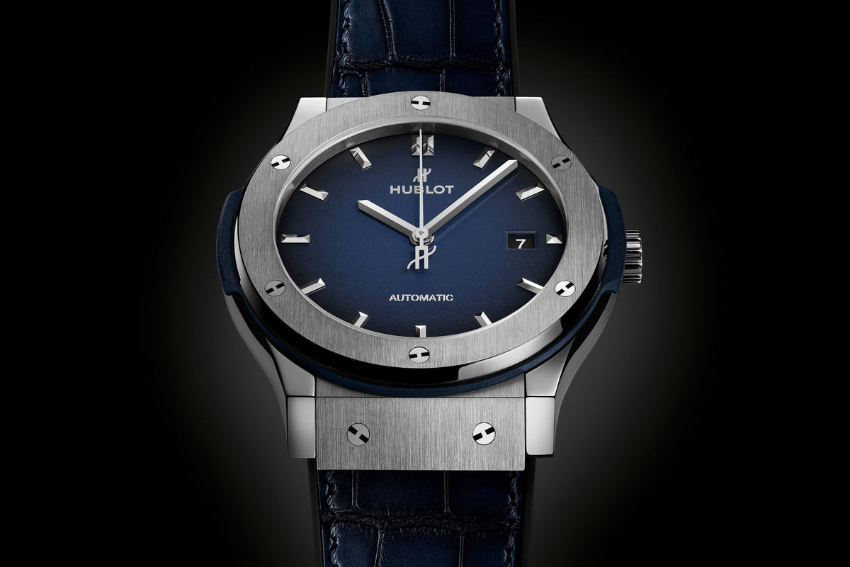 Classic Fusion Titanium Deep Blue 42 mm