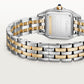 Panthère Small 30.3mm x 22.0mm Yellow Gold and Steel Diamond Case Blue Spinel Crown Silver Dial Gold and Steel Bracelet Quartz Watch