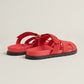 Rose Vermillon - Beige Perlino Chypre Sandal
